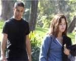 Demi y Wilmer Besandose en la Calle