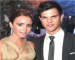 Lily Collins habla sobre Taylor Lautner