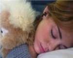 Miley Durmiendo Placidamente